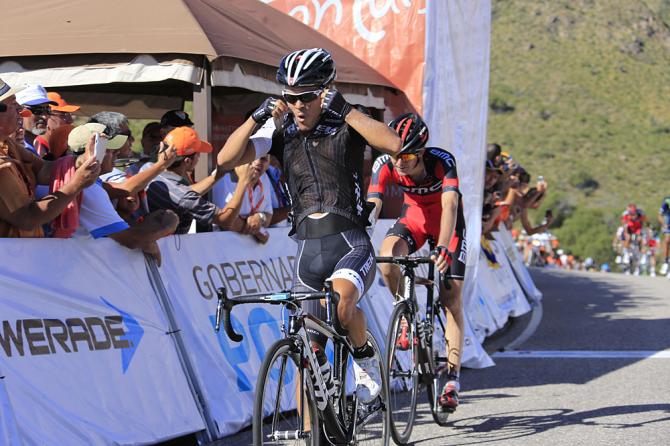 Arrendondo svetta per primo sul Mirador del Potrero (foto Bettini)