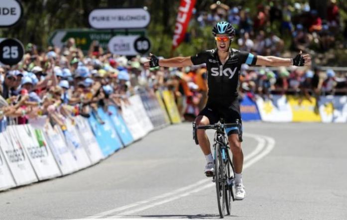 Porte conquista il Tour Down Under sulla cima della Willunga Hill (foto AFP)