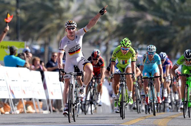 Una vittoria decisamente inattesa quella odierna di Greipel (Tim de Waele/TDW Sport)