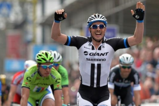 John Degenkolb conquista la prima Gand-Wevelgem in carriera (foto AFP)