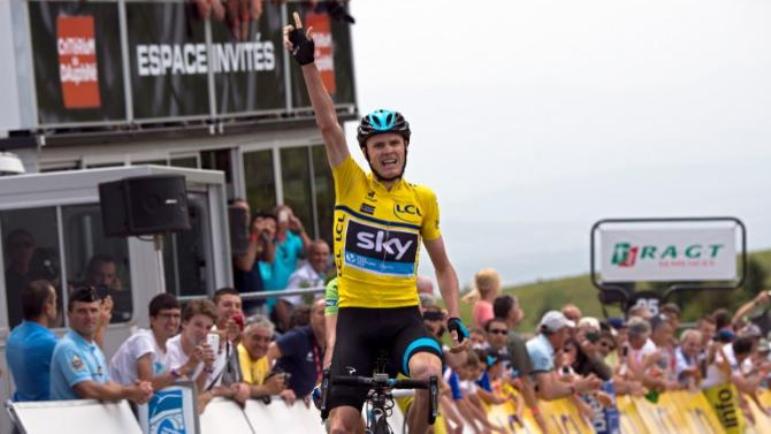 Froome è già in forma-Tour: dopo la crono sua anche la prima tappa di montagna (foto AFP)