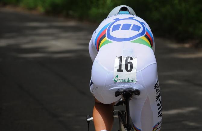 Tony Martin da le spalle a tutti nella crono davvio del Giro di Svizzera (foto Tim de Waele/TDW Sport)