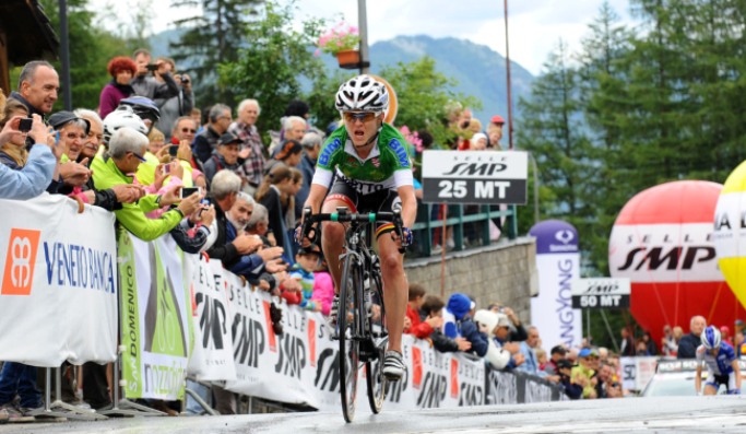 Dopo la tappa di Gairaine, Emma Pooley fa sua anche la difficile frazione di San Domenico di Varzo (foto Ianuale) 