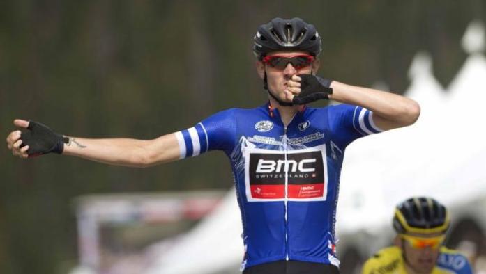 Van Garderen si staglia su Majka e su tutti gli altri avversarari sulla Monarch Mountain (foto Tim de Waele/TDW Sport)