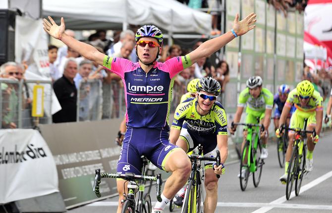 Seconda affermazione da professionista per il giovane Niccolò Bonifazio alla Coppa Agostoni (foto Bettini)