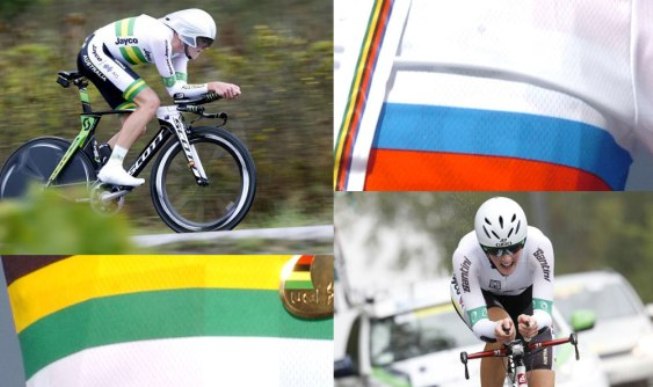 Dominio australiano nelle prime cronometro iridate: Campbell Flakemore, a sinistra, si impone tra gli U23; Macey Stewart, a destra, è la più veloce tra le donne junior (foto Bettini)