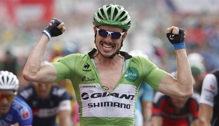 Ennesima prova di forza per Degenkolb alla Vuelta 2014 (foto Bettini)