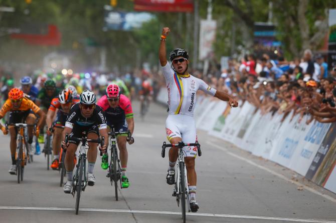 Gaviria vince a sorpresa la prima tappa del Tour de San Luis (foto Bettini)