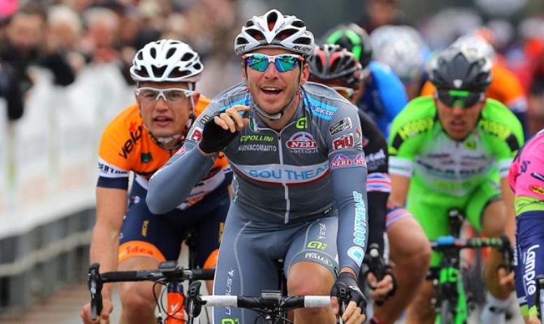 Manuel Belletti sembra quasi bussare con delicatezza alla porta del successo sul traguardo del GP Costa degli Etruschi (foto Tim de Waele/TDWSport.com) 