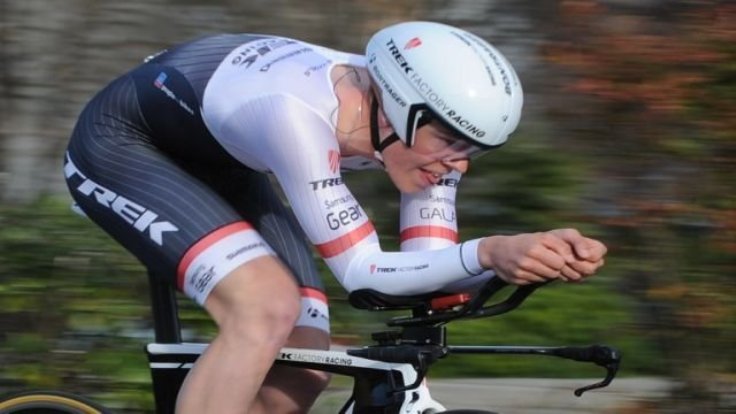 Bob Jungels in azione nella determinante frazione di Alès (foto AFP)