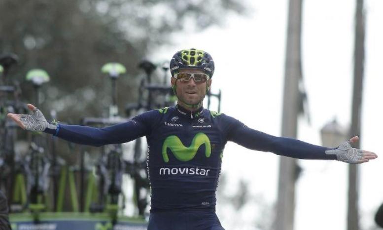 Primo squillo di tromba stagionale di Valverde nel Trofeo Serra de Tramuntana (foto Bettini)