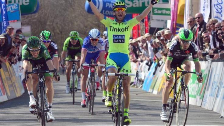 Manuele Boaro si impone nella tappe regina delle corsa francese (foto Jérôme Fouquet/Ouest-France)