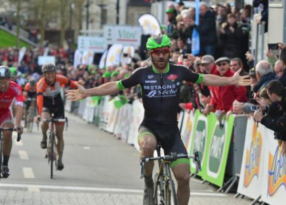 Il francese Romain Feillu vince la 20a edizione della Route Adélie de Vitré (foto PQR/Ouest France /Jérôme Fouquet)