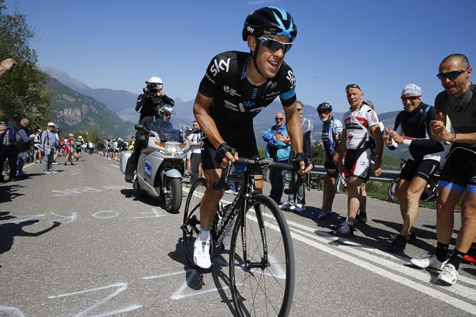 Porte allattacco sulla salita di Brentonico (foto Bettini)