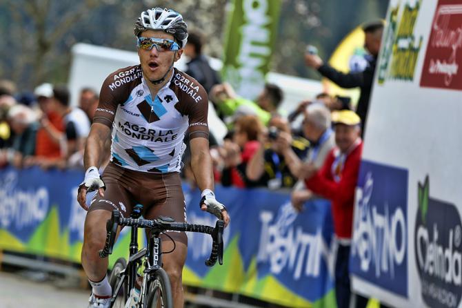 Pozzovivo conquista lultima tappa di vera montagna del Giro del Trentino 2015 (foto Bettini)