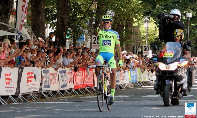 Contador fa sua la tappa regina dela Route du Sud 2015 (foto Route du Sud)