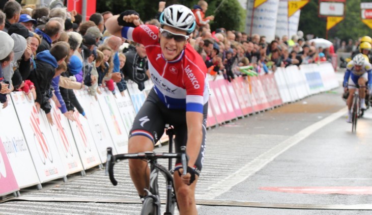 Niki Terpstra conquista la tappa dapertura del Giro di Vallonia (www.trworg.be)