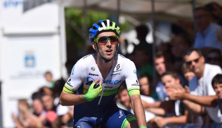 Ma ho vinto io? si chiede, quasi incredulo, Adam Yates sul traguardo della classica spagnola (foto Tim de Waele/TDWSport.com)