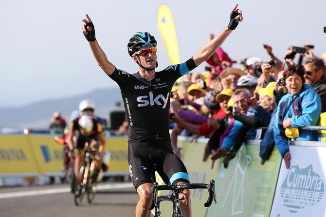 Poels vince la frazione più impegnativa del Tour of Britain (foto Tim de Waele/TDWSport.com)