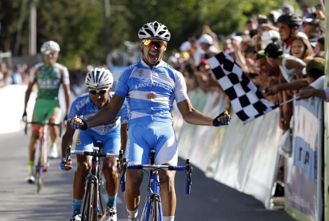 Largentino Tivani vince la 5a tappa del Tour de San Luis 2016 (foto Bettini)