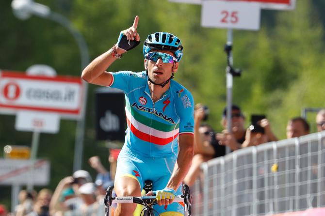 Nibali riapre il Giro in quel di Risoul (Getty Images Sport)