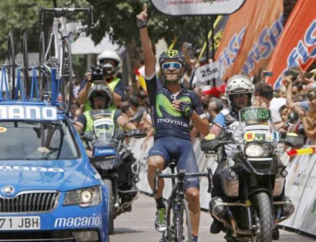 Rojas vince la prova di Alicante, forse la più interessante tra le gare riservate ai campionati nazionali per i segnali mandanti in ottica Tour da Alejandro Valverde (foto EFE)