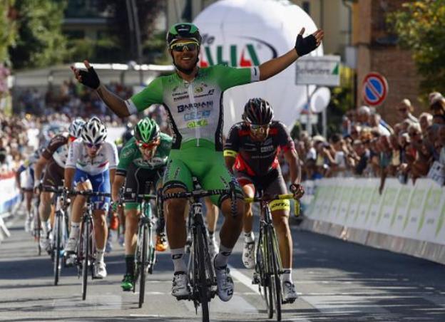 Colbrelli doma la volata tutta in salita della Coppa Sabatini (foto Bettini)