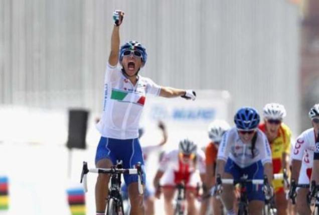 Elisa Balsamo si impone nella gara riservata alle donne junior (Getty Images Sport)