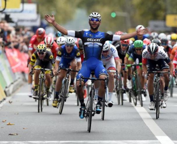 Gaviria ottiene il suo primo successo in una classifica battendo lagguerrita concorrenza alla Parigi-Tours (Getty Images Sport)