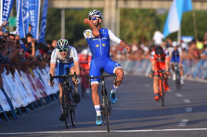 Fernando Gaviria tiene a battesimo la prima edizione per professionisti della Vuelta Ciclista a la Provincia de San Juan (Tim de Waele/TDWSport.com)
