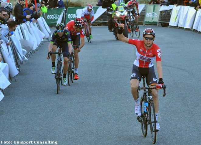 Wellens si ripete e porta in casa Lotto Soudal il terzo successo per la formazione belga nel challenge maiorchino (Unisport Consulting)