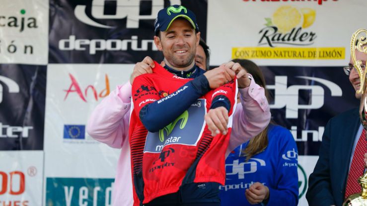 Dopo la cronometro di Lucena Valverde ritrova la maglia di leader della Vuelta a Andalucía... ma il suo trono è decisamente traballante