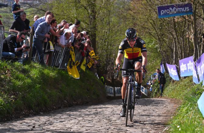 Gilbert confeziona sulle strade delle Fiandre una delle più splendide imprese della sua carriera (Tim de Waele/TDWSport.com