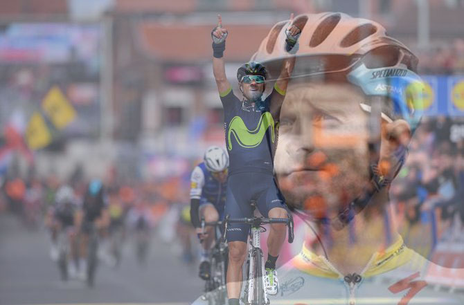 Alejandro Valverde vince la sua ultima Liegi con Scarponi nel cuore