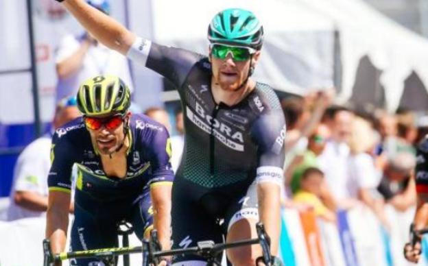 Sam Bennett vince la prima tappa e tira idealmente la volata alla 24a edizione del Giro di Slovenia (foto (Vid Ponikvar/Sportida)