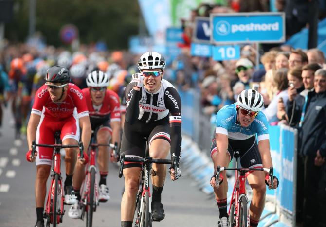 La volata che ha chiuso la 27a edizione del Giro di Danimarca (foto Bettini)