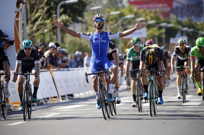 Gaviria tiene a battesimo la prima edizione della breve corsa a tappa cinese (foto Bettini)