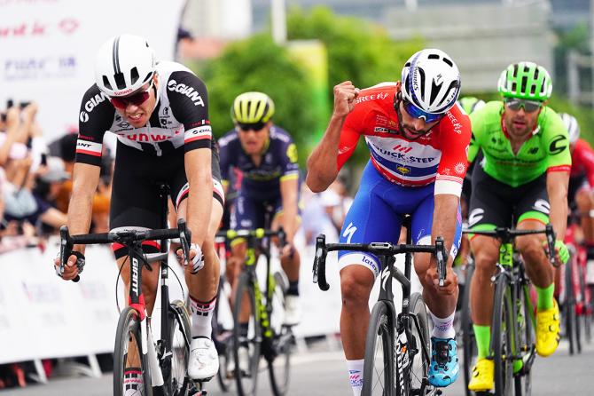 Fernando Gaviria bissa il successo nella prima tappa con unaltra affermazione sulle strade del Tour of Guangxi (Tim de Waele/TDWSport.com)