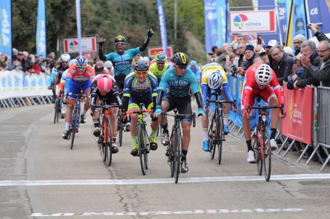 Laporte vince allo sprint la prima frazione in linea del Giro della Provenza (foto Bettini)