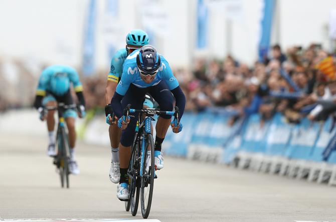 Valverde riassapora il gusto della vittoria dopo linfortunio al cronoprologo del Tour de France che aveva fatto concludere anzitempo la stagione 2017 del murciano (foto Tim de Waele/TDWSport.com)