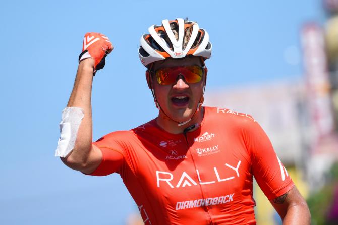 Incerottato ma felice, Adam De Vos vince a sorpresa la terza tappa del Tour of Langkawi (foto Bettini)