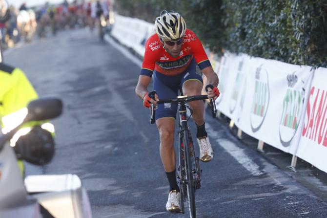 Nibali allattacco sul Poggio, dove osano le grandi aquile della Sanremo (foto Bettini)