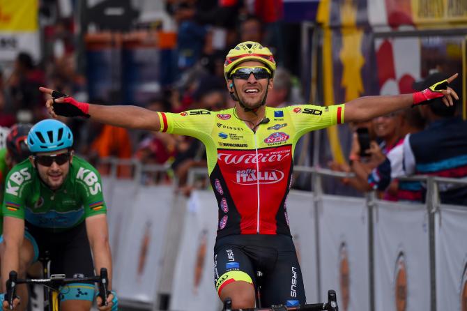 Prosegue londa lunga dei successi italiani in volata in terra di Malesia: ora è il turno di Luca Pacioni (foto Bettini)