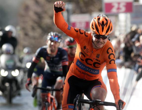 Vittoria di Tratnik nella semiclassica olandese della vigilia di Pasqua (foto Bettini)