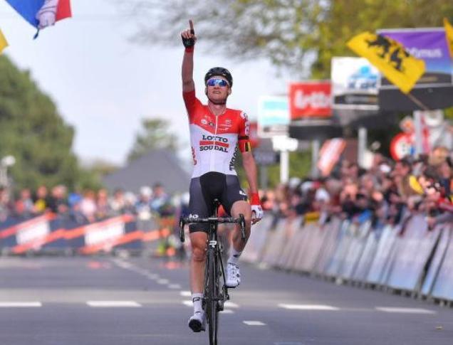 Wellens, vittoria con dedica a Goolaerts alla Freccia del Brabante (Tim de Waele/TDWSport.com)