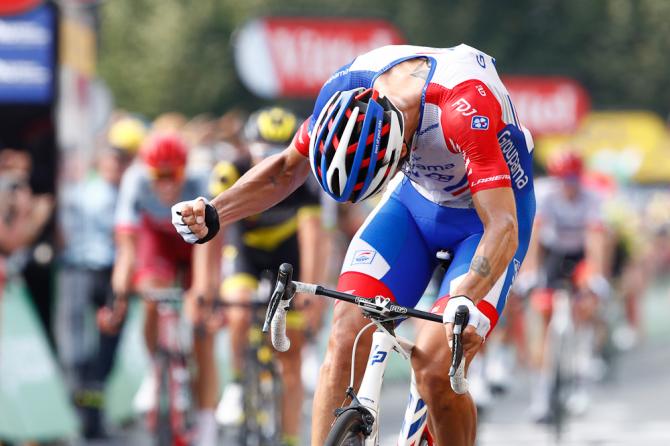 Con la vittoria in quel di Pau Démare scaccia via le critiche delle ultime ore (foto Bettini)