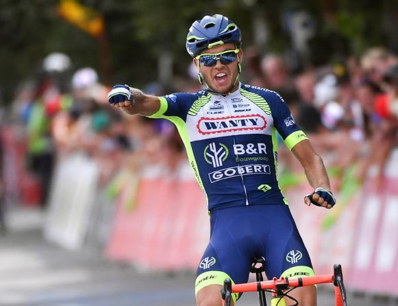 Eiking ha più fortuna di Aru e si impone nella terza tappa del Tour de Wallonie (foto Tim de Waele/TDWSport.com)