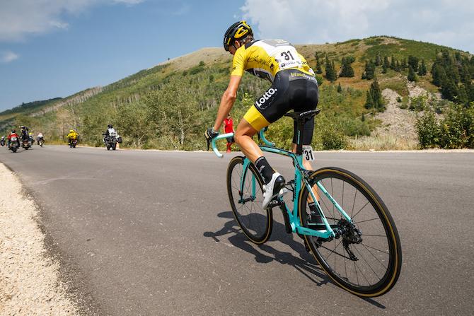 Kuss allattacco sulle salite del Tour of Utah (foto onathan Devich/epicimages.us)