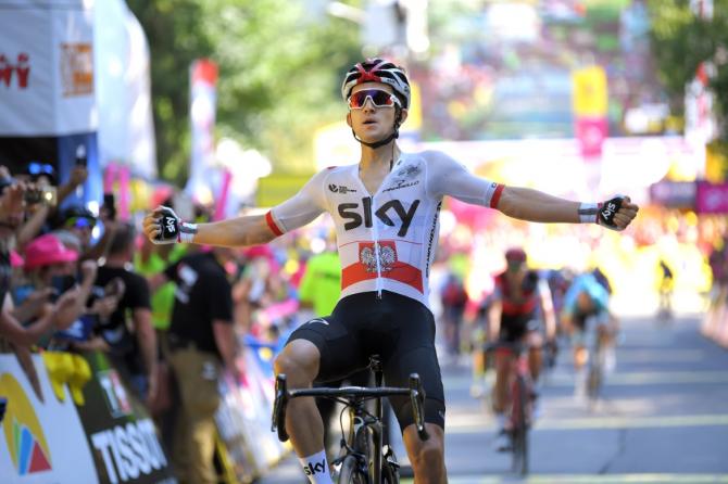 Kwiatkowski doma il muro di Szczyrk e fa sua la prima delle frazioni più impegnative del Tour de Pologne (Getty Images)