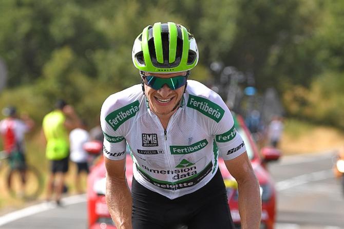 Ben King allattacco verso la Covatilla (foto Tim de Waele/Getty Images Sport)